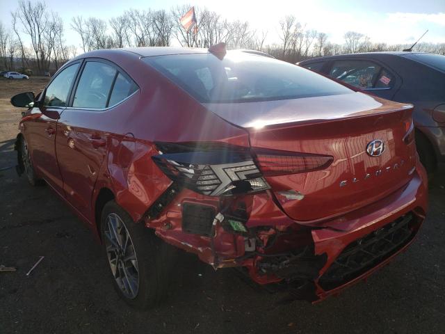 Изображение 2 2020 HYUNDAI ELANTRA SEL 2020 с VIN 5NPD84LF4LH524504