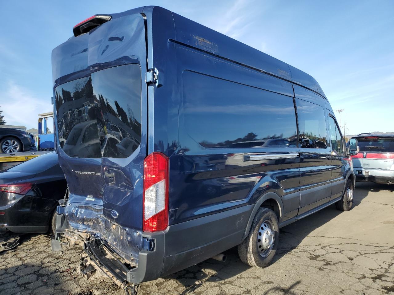 Image 3 of 2021 FORD TRANSIT T-250 2021 with VIN 1FTBR3UG1MKA37902