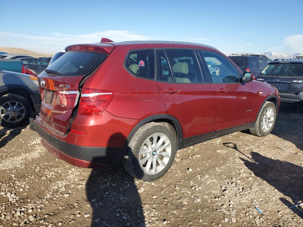 Изображение 3 2014 BMW X3 XDRIVE28I 2014 с VIN 5UXWX9C53E0D37112