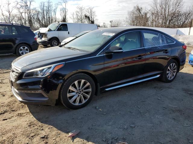 Image 1 of 2016 HYUNDAI SONATA SPORT 2016 with VIN 5NPE34AF1GH289474