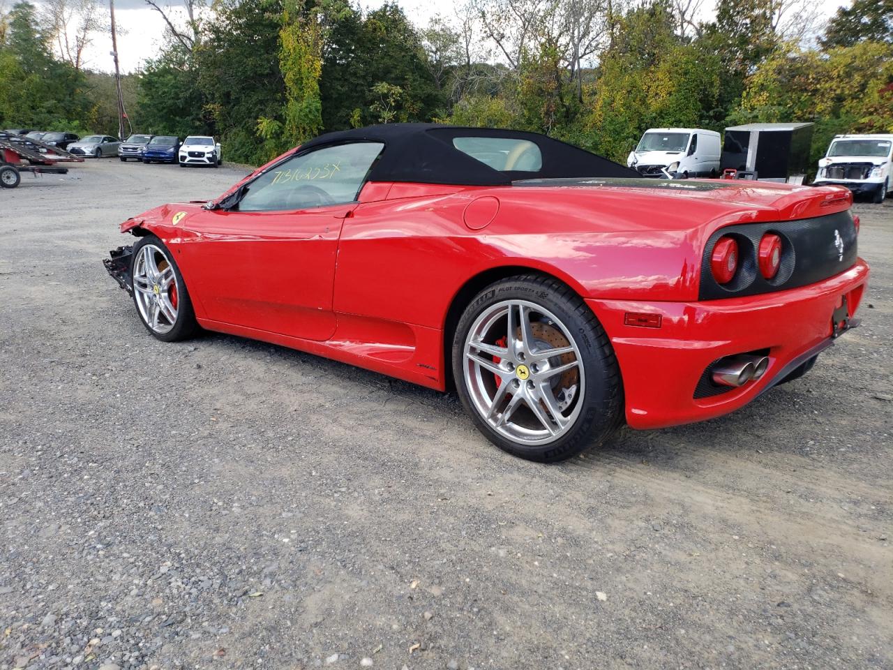 Image 2 of 2003 FERRARI 360 SPIDER 2003 with VIN ZFFYT53A630133377