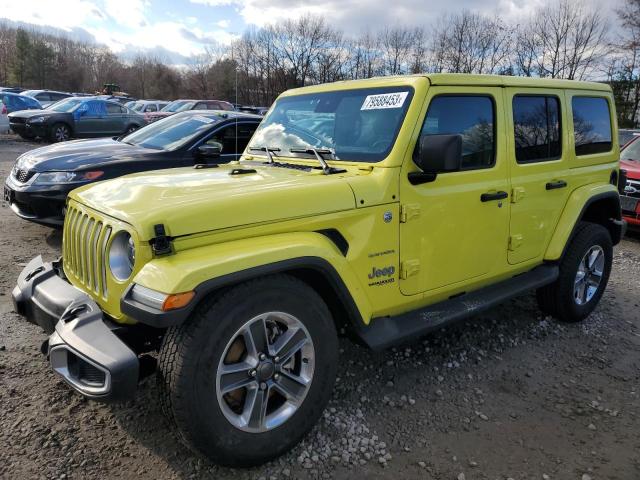 Obraz 1 z 2022 JEEP WRANGLER UNLIMITED SAHARA 2022 z VIN 1C4HJXENXNW246488