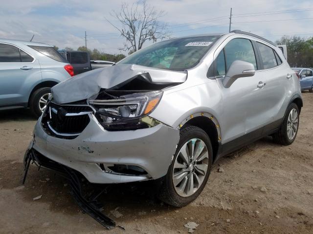 Image 2 of 2017 BUICK ENCORE PREFERRED 2017 with VIN KL4CJASB1HB078084