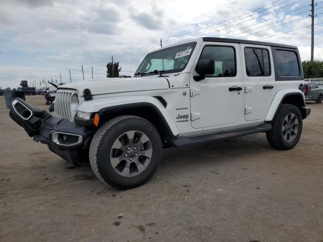 Image 1 of 2020 JEEP WRANGLER UNLIMITED SAHARA 2020 with VIN 1C4HJXENXLW132262