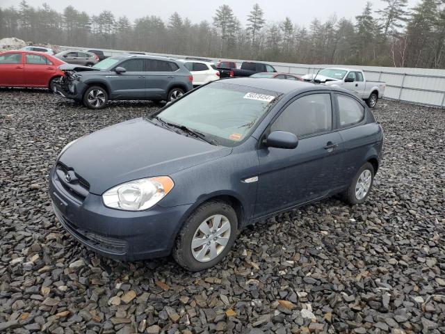Image 1 of 2010 HYUNDAI ACCENT BLUE 2010 with VIN KMHCM3AC2AU158132