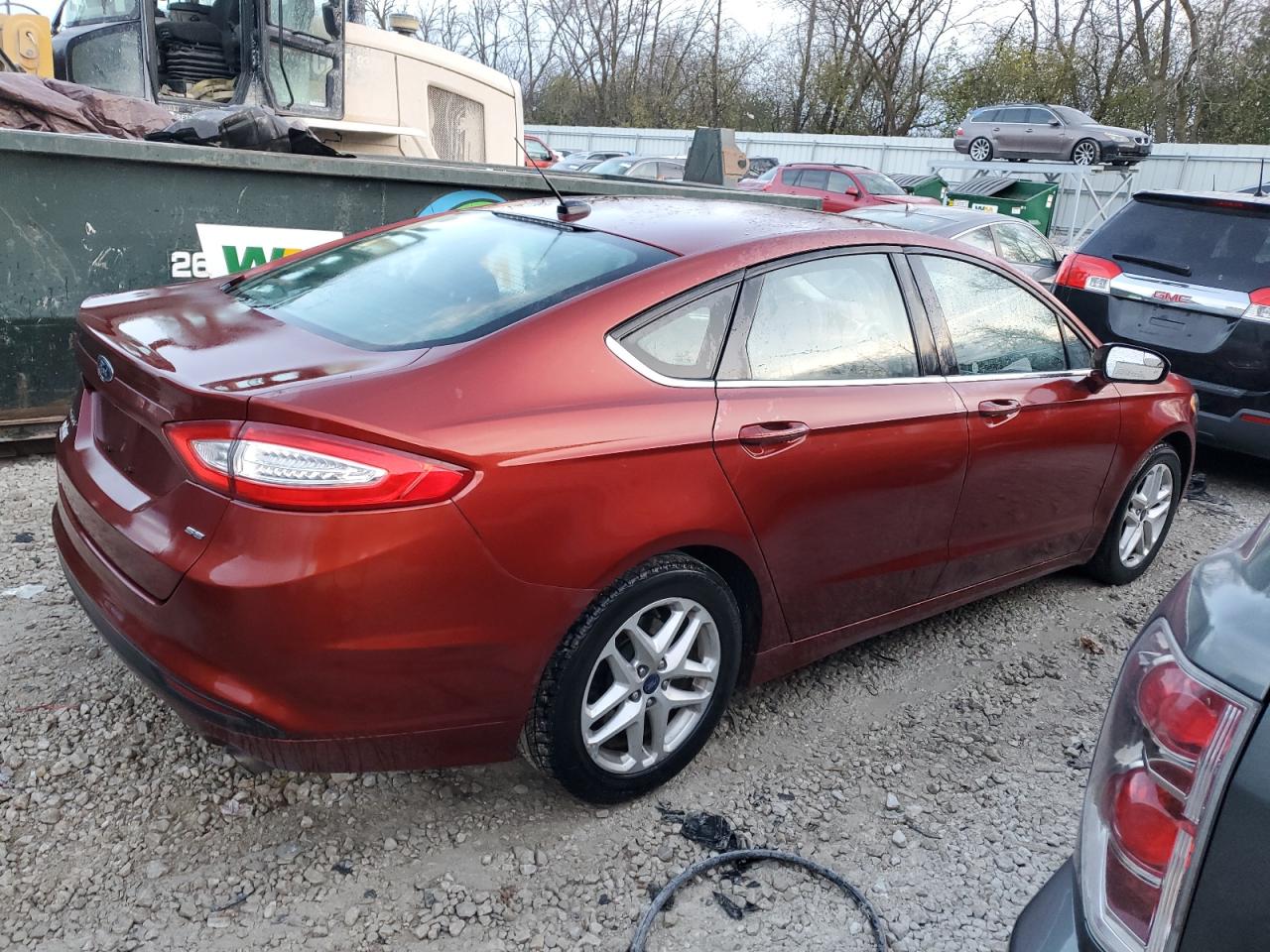 Obraz 3 z 2014 FORD FUSION SE 2014 z VIN 3FA6P0H77ER174698