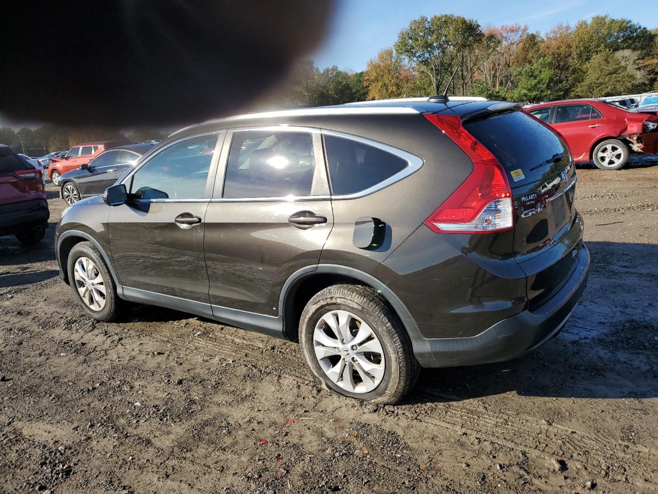Image 2 of 2013 HONDA CR-V EXL 2013 with VIN 5J6RM4H77DL003075