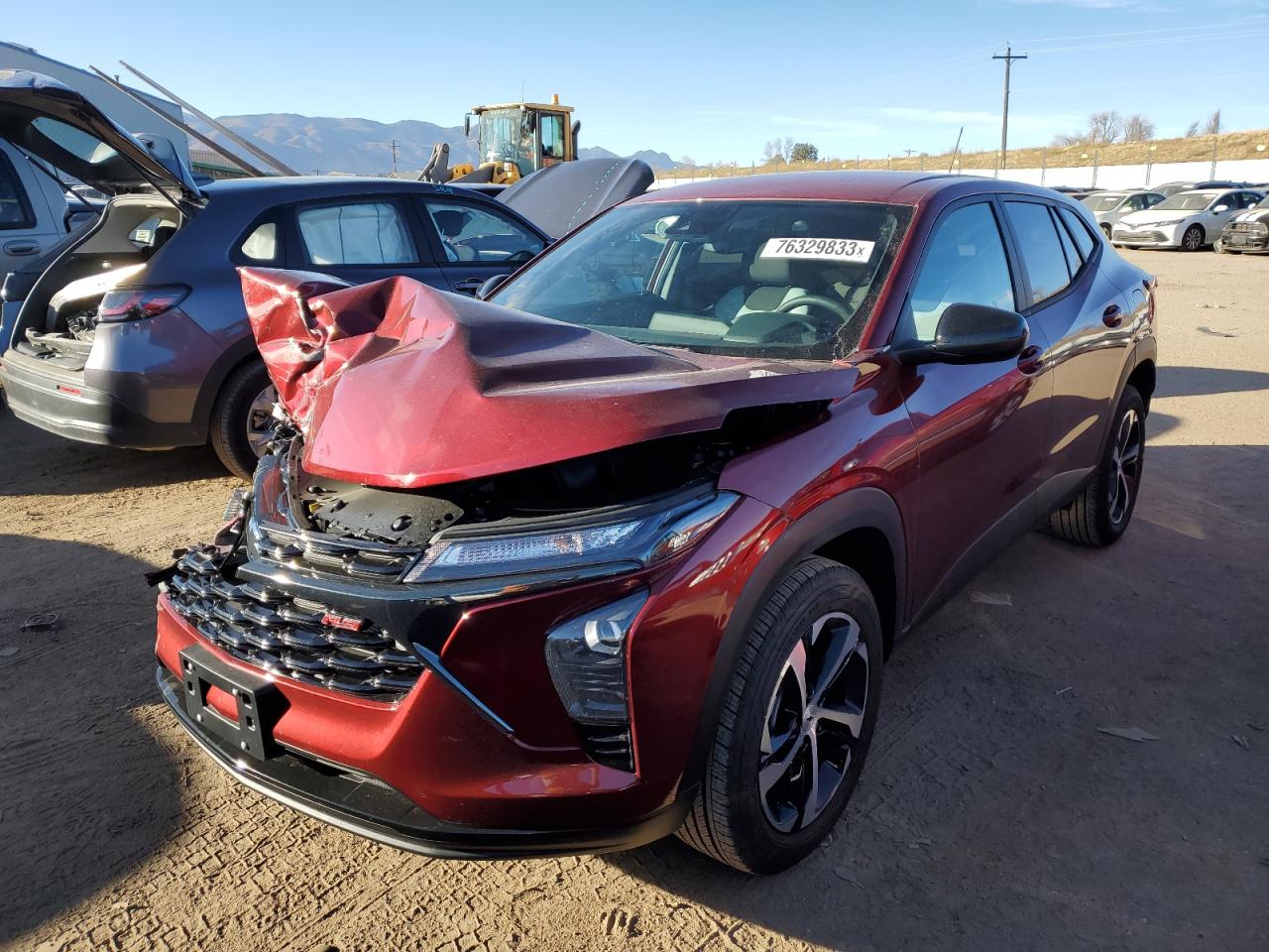 Image 1 of 2024 CHEVROLET TRAX 1RS 2024 with VIN KL77LGE22RC073646