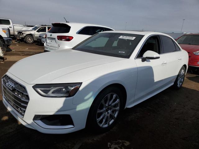 Image 1 of 2021 AUDI A4 PREMIUM 40 2021 with VIN WAUABAF42MA087413