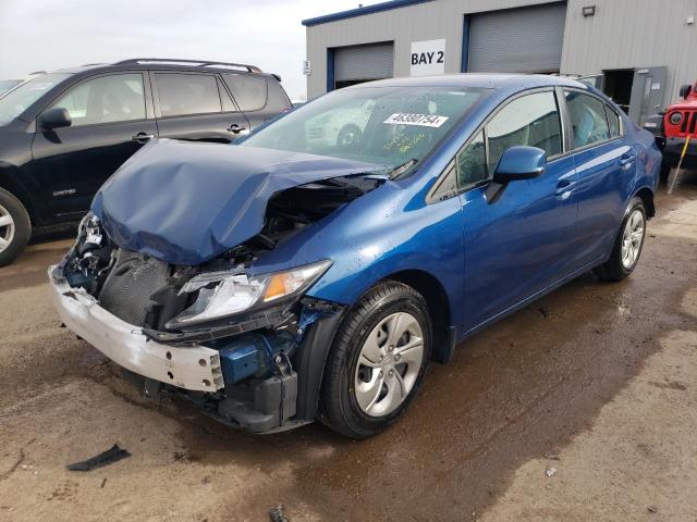Image 1 of 2013 HONDA CIVIC LX 2013 with VIN 19XFB2F57DE066982
