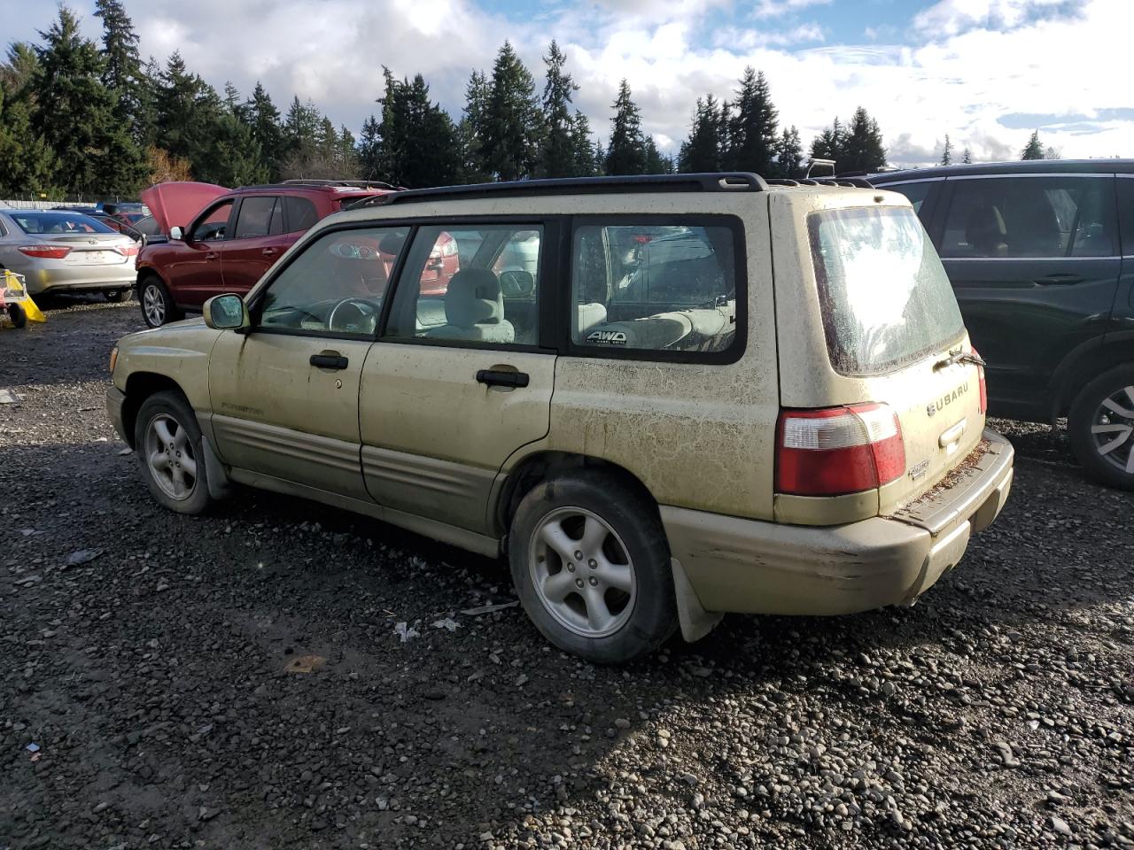 Изображение 2 2001 SUBARU FORESTER S 2001 с VIN JF1SF65571G727620