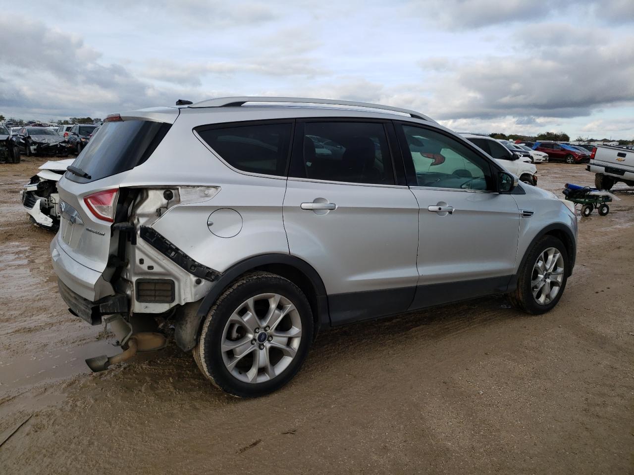 Image 3 of 2014 FORD ESCAPE TITANIUM 2014 with VIN 1FMCU0J90EUA23305