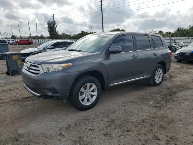 Image 1 of 2013 TOYOTA HIGHLANDER BASE 2013 with VIN 5TDZK3EH2DS124954