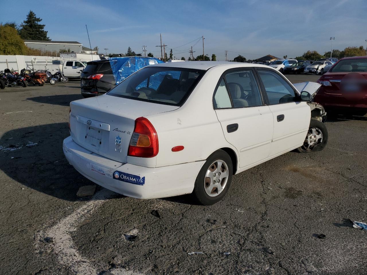 Obraz 3 z 2002 HYUNDAI ACCENT GL 2002 z VIN KMHCG45C62U358889