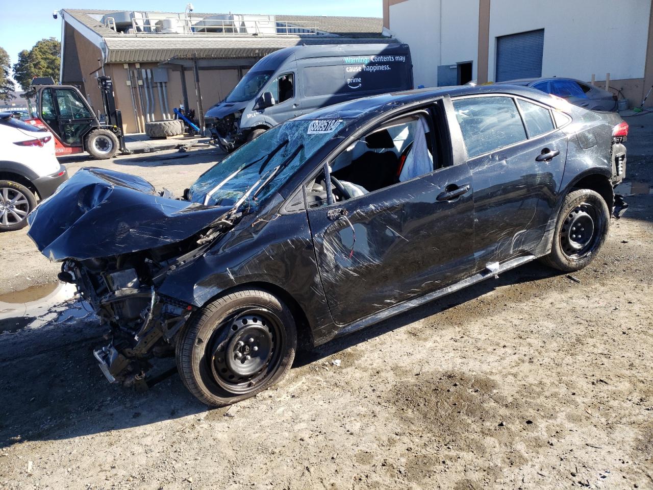 Image 1 of 2021 TOYOTA COROLLA LE 2021 with VIN 5YFEPMAE8MP240282