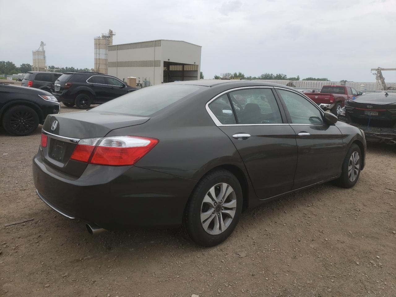 Image 3 of 2014 HONDA ACCORD LX 2014 with VIN 1HGCR2F35EA098946