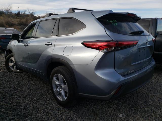 Изображение 2 2022 TOYOTA HIGHLANDER L 2022 с VIN 5TDBZRBH4NS198737