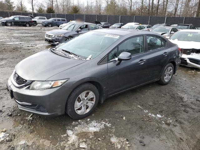 Image 1 of 2013 HONDA CIVIC LX 2013 with VIN 19XFB2F53DE203979