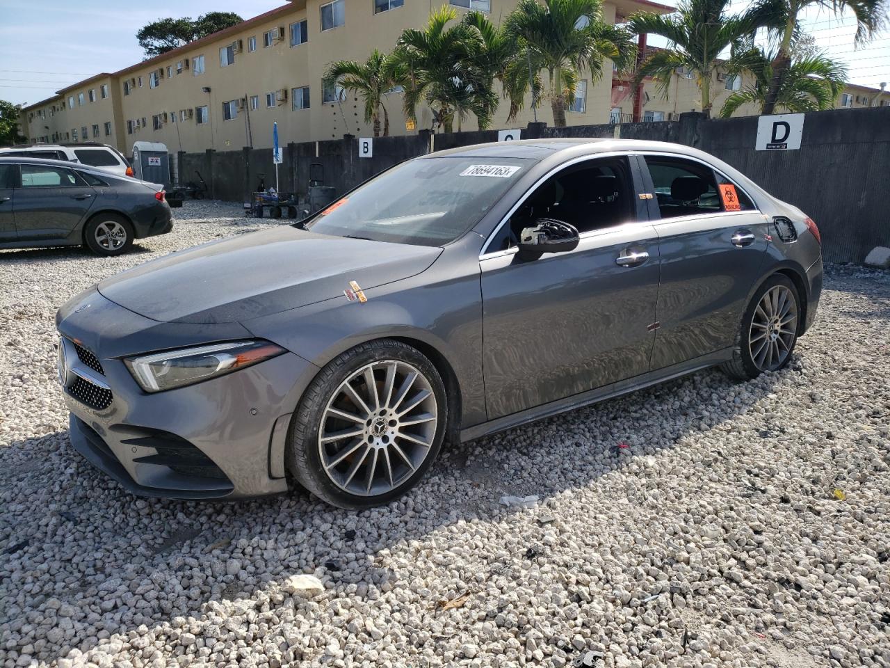 Image 1 of 2019 MERCEDES-BENZ A 220 4MATIC 2019 with VIN WDD3G4FB3KW000315