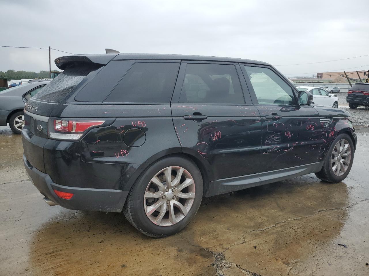 Image 3 of 2017 LAND ROVER RANGE ROVER SPORT HSE 2017 with VIN SALWR2FVXHA177121
