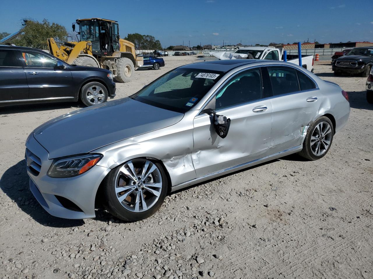 Image 1 of 2020 MERCEDES-BENZ C 300 2020 with VIN W1KWF8DB4LR572259