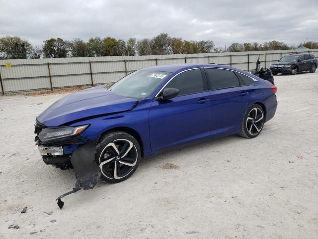Image 1 of 2021 HONDA ACCORD SPORT 2021 with VIN 1HGCV1F33MA065755