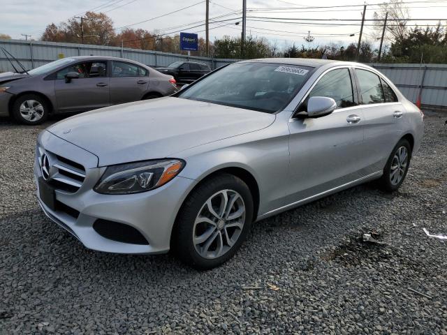 Image 1 of 2015 MERCEDES-BENZ C 300 4MATIC 2015 with VIN 55SWF4KB7FU016123