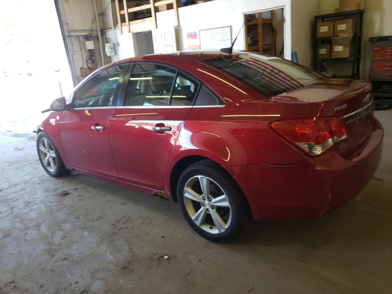 Изображение 2 2013 CHEVROLET CRUZE LT 2013 с VIN 1G1PE5SB6D7317315