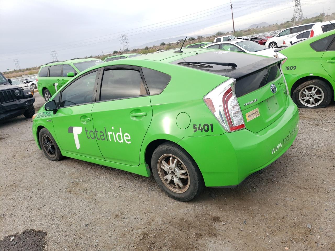 Изображение 2 2014 TOYOTA PRIUS  2014 с VIN JTDKN3DU9E0376776