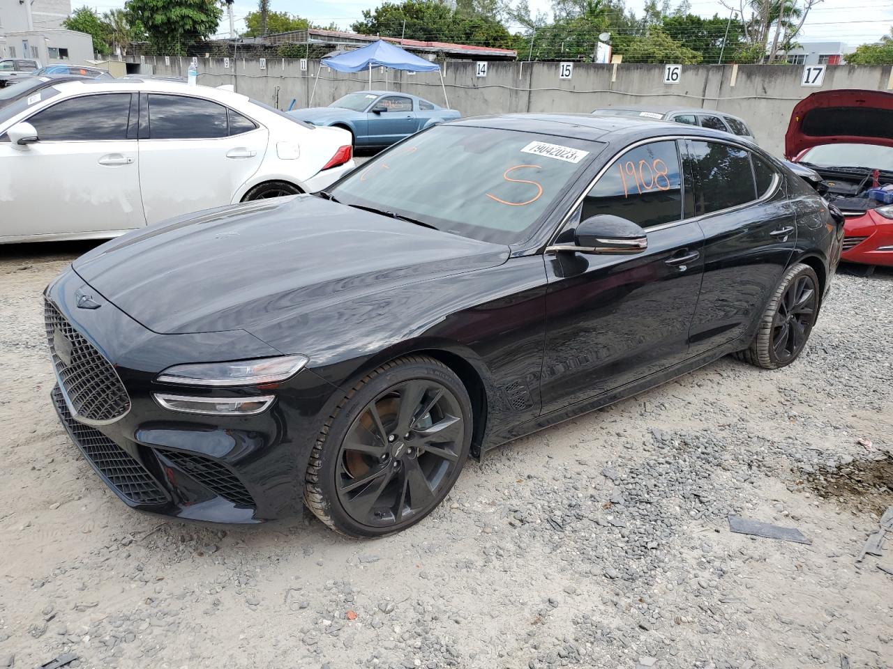 Изображение 1 2023 GENESIS G70 BASE 2023 с VIN KMTG34TA8PU129416
