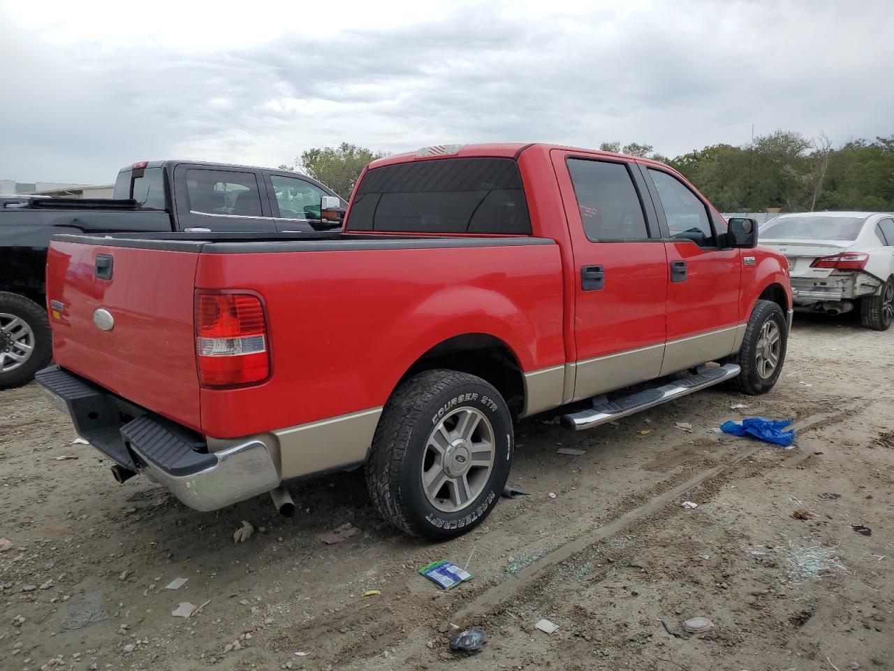 Obraz 3 z 2007 FORD F150 SUPERCREW 2007 z VIN 1FTPW12V17FA83487