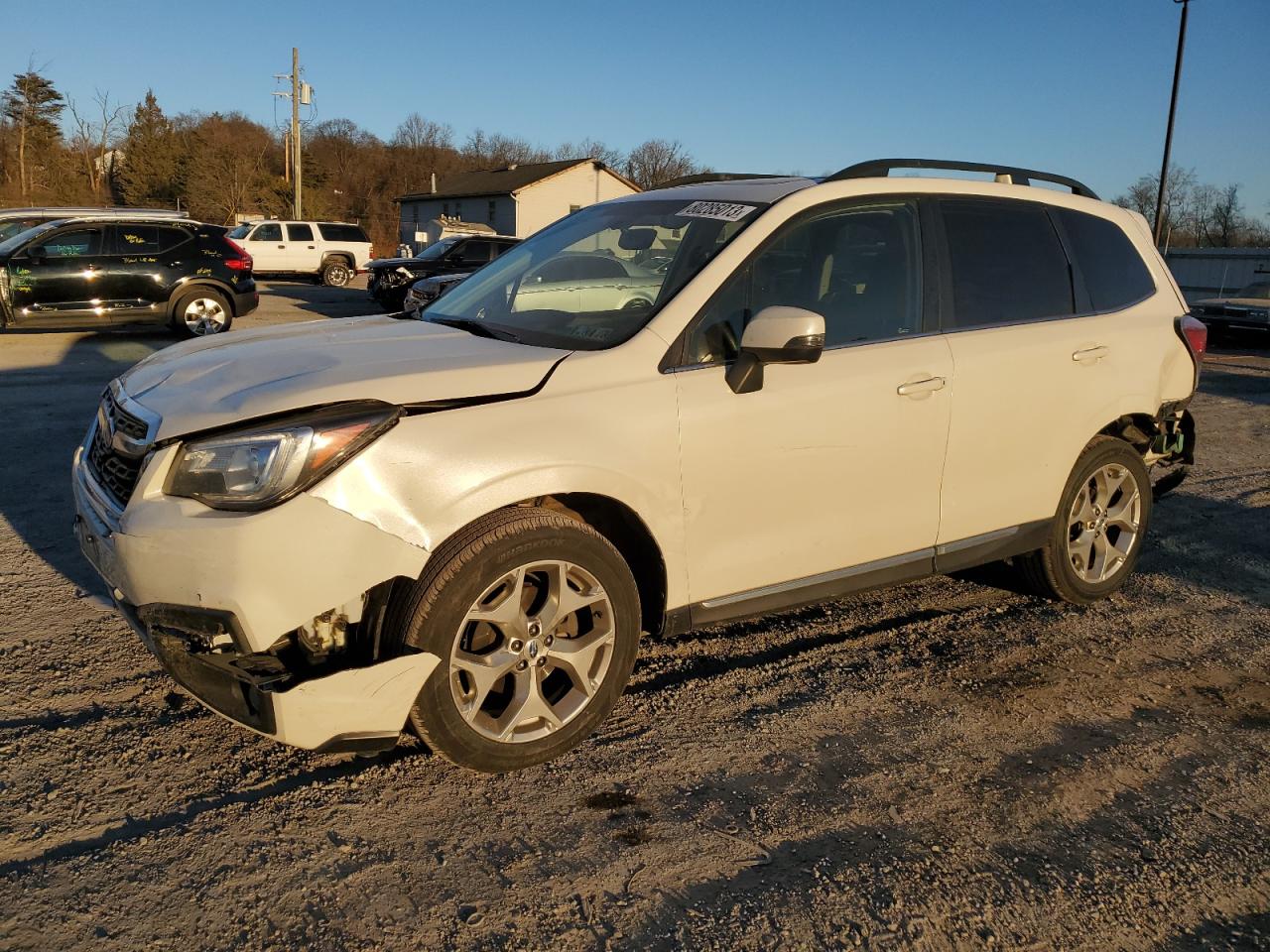 Image 1 of 2017 SUBARU FORESTER 2.5I TOURING 2017 with VIN JF2SJAWC2HH591525