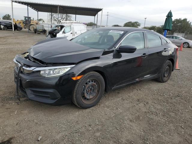 Image 1 of 2018 HONDA CIVIC LX 2018 with VIN 2HGFC2F52JH596467