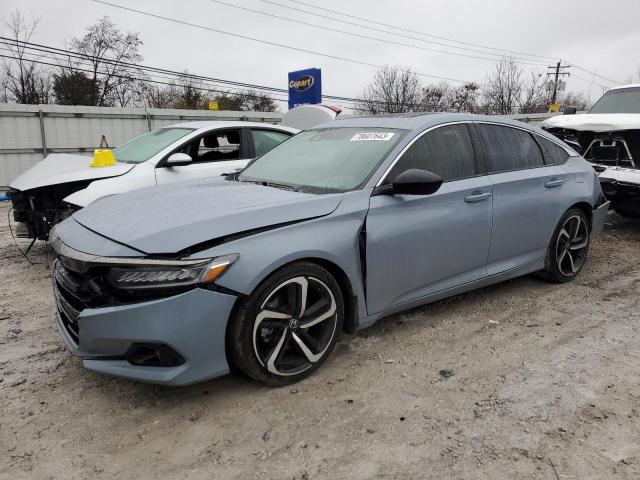 Image 1 of 2021 HONDA ACCORD SPORT 2021 with VIN 1HGCV2F34MA007840