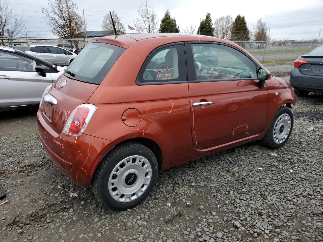 Изображение 3 2013 FIAT 500 POP 2013 с VIN 3C3CFFAR0DT745355