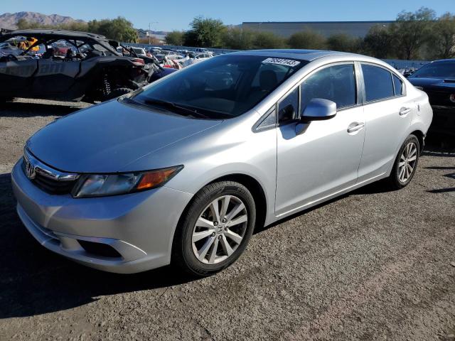 Image 1 of 2012 HONDA CIVIC EXL 2012 with VIN 2HGFB2F9XCH511495
