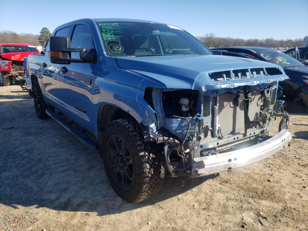 Изображение 1 2021 TOYOTA TUNDRA CREWMAX SR5 2021 с VIN 5TFDY5F18MX012546