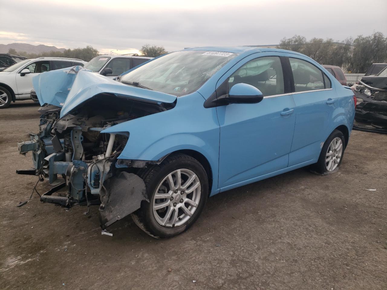 Image 1 of 2014 CHEVROLET SONIC LT 2014 with VIN 1G1JC5SG3E4169246