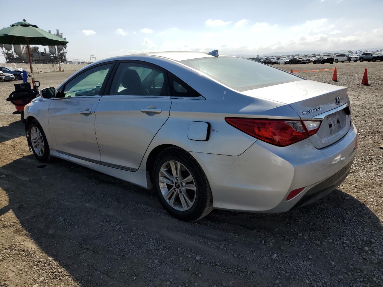 Image 2 of 2014 HYUNDAI SONATA GLS 2014 with VIN 5NPEB4AC4EH814453