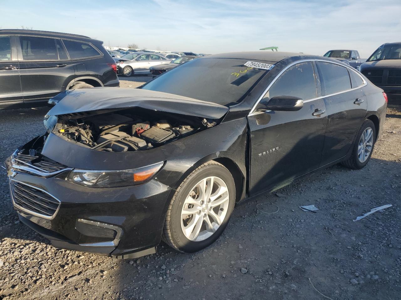 Image 1 of 2017 CHEVROLET MALIBU LT 2017 with VIN 1G1ZE5ST6HF201741