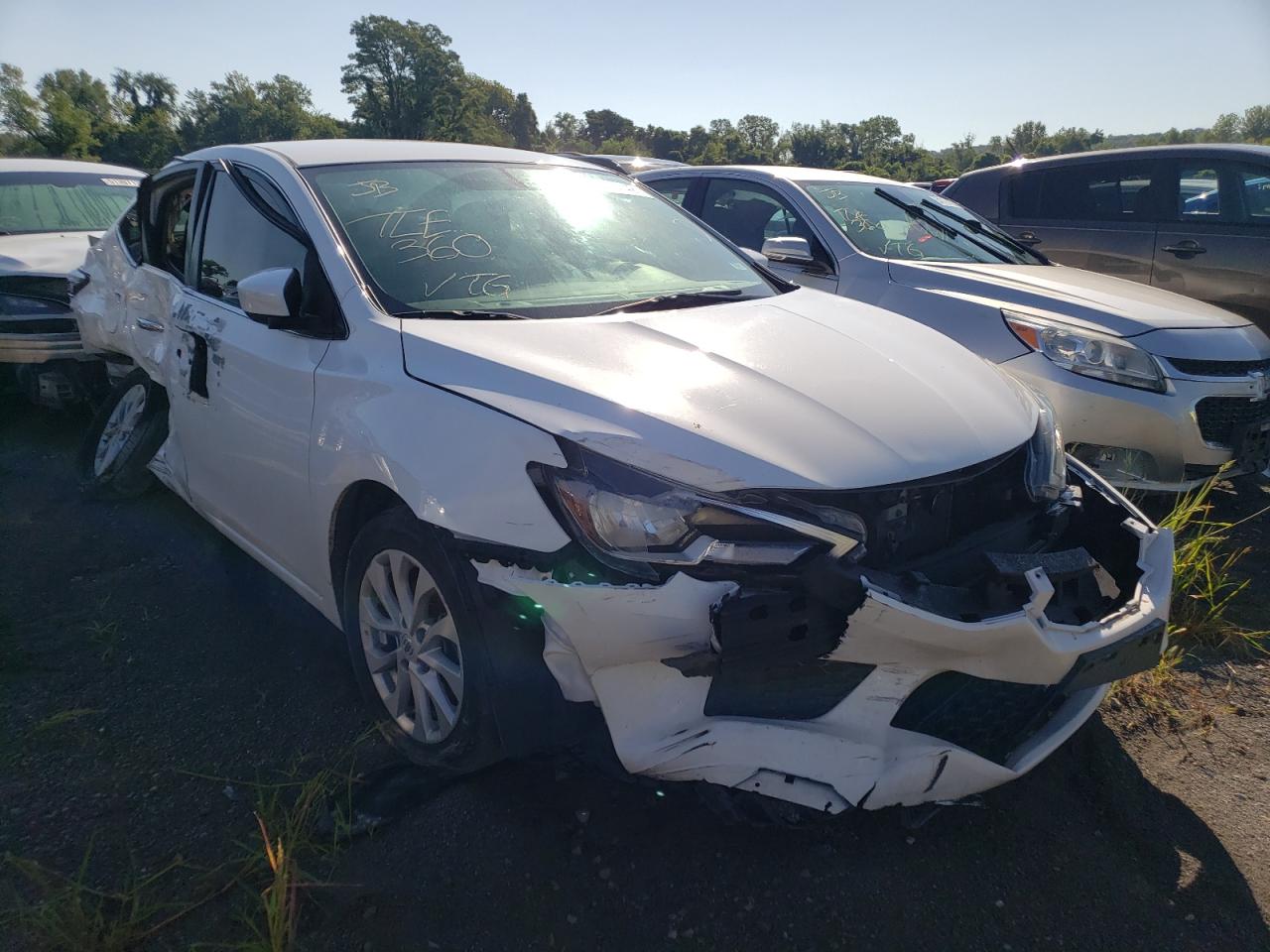 Image 1 of 2019 NISSAN SENTRA S 2019 with VIN 3N1AB7APXKY282601