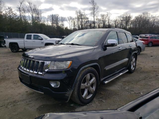 Image 1 of 2012 JEEP GRAND CHEROKEE OVERLAND 2012 with VIN 1C4RJFCG3CC160358