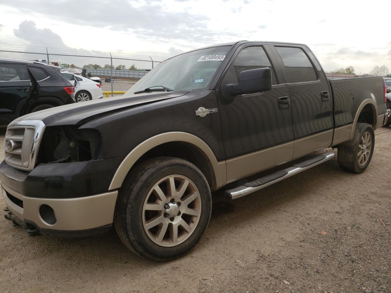 Image 1 of 2008 FORD F150 SUPERCREW 2008 with VIN 1FTPW14V68KB93280