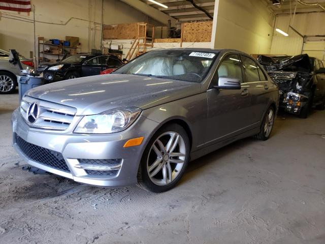 Image 1 of 2012 MERCEDES-BENZ C 300 4MATIC 2012 with VIN WDDGF8BB4CA707049