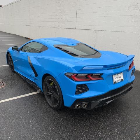 Image 3 of 2021 CHEVROLET CORVETTE STINGRAY 3LT 2021 with VIN 1G1YC2D49M5106533