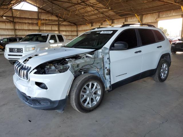 Image 1 of 2017 JEEP CHEROKEE SPORT 2017 with VIN 1C4PJLABXHW547590