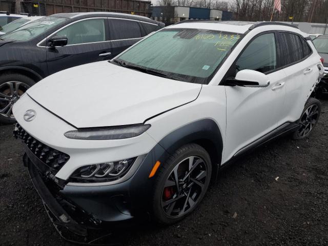 Image 1 of 2022 HYUNDAI KONA LIMITED 2022 with VIN KM8K5CA32NU837915