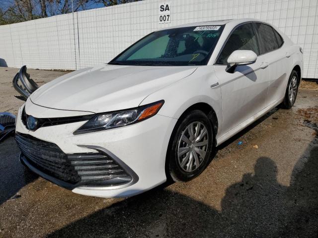 Image 1 of 2021 TOYOTA CAMRY LE 2021 with VIN 4T1H31AK9MU569150