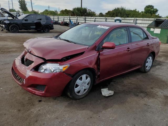 Изображение 1 2009 TOYOTA COROLLA BASE 2009 с VIN JTDBL40EX99075073