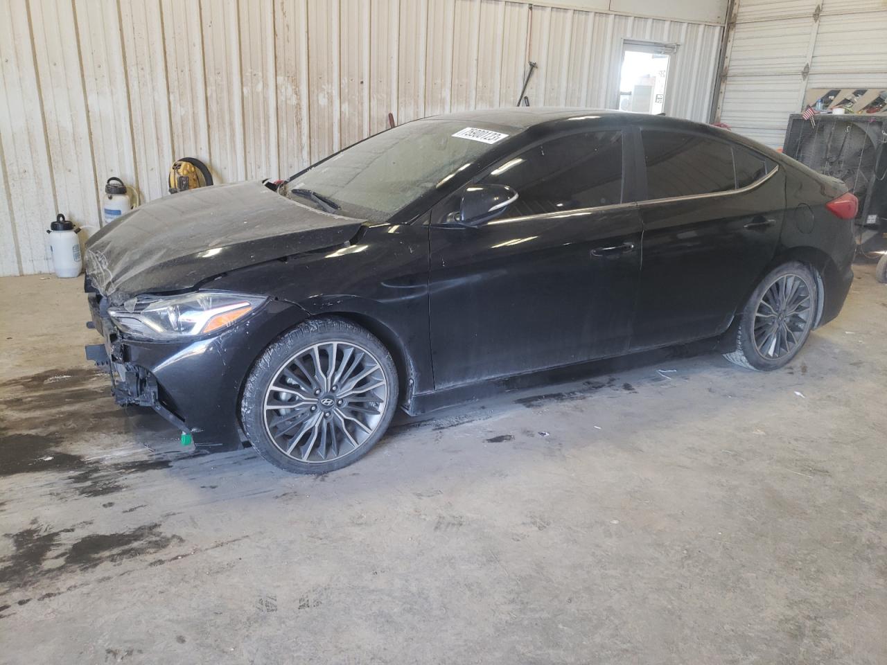 Image 1 of 2017 HYUNDAI ELANTRA SPORT 2017 with VIN KMHD04LB1HU332499